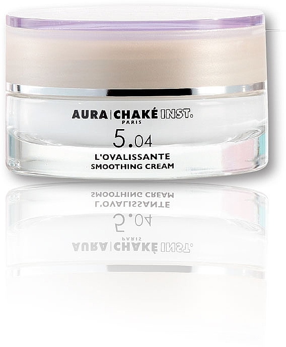 Glättende Gesichtscreme mit Aprikosenkernöl für reife Haut - Aura Chake L'Ovalissante Smoothing Cream — Bild N1