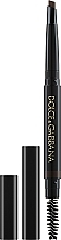 Düfte, Parfümerie und Kosmetik Doppelseitiger Augenbrauenstift - Dolce & Gabbana Brow Liner