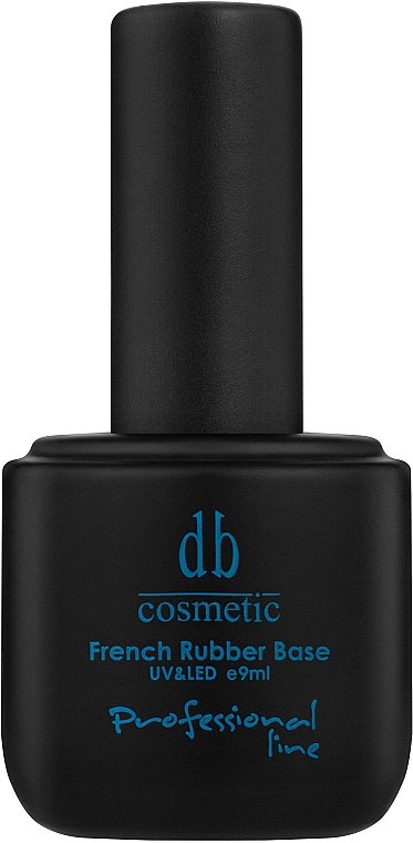 Basislack für Nägel - Dark Blue Cosmetics Shimmer French Rubber Base — Bild N1