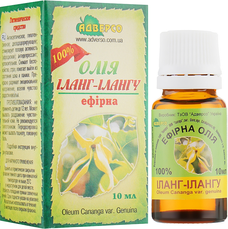 Ätherisches Öl Ylang-Ylang - Adverso — Bild N4