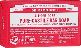 Natürliche Seife Rose - Dr. Bronner’s Pure Castile Bar Soap Rose — Bild N1