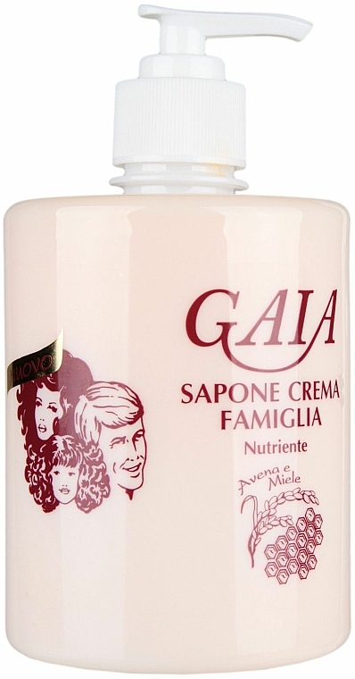 Nährende Creme-Seife - Gaia Sapone Crema