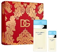 Dolce & Gabbana Light Blue - Duftset (Eau de Toilette 200 ml + Eau de Toilette 25 ml)  — Bild N1