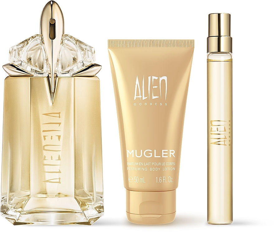 Mugler Alien Goddess - Duftspray (Eau de Parfum /60 ml + Eau de Parfum /10 ml + Körperlotion /50 ml)  — Bild N2