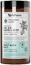 Düfte, Parfümerie und Kosmetik Salz für die Füße Minze und Menthol - Vis Plantis Pharma Care Foot Bath Salt