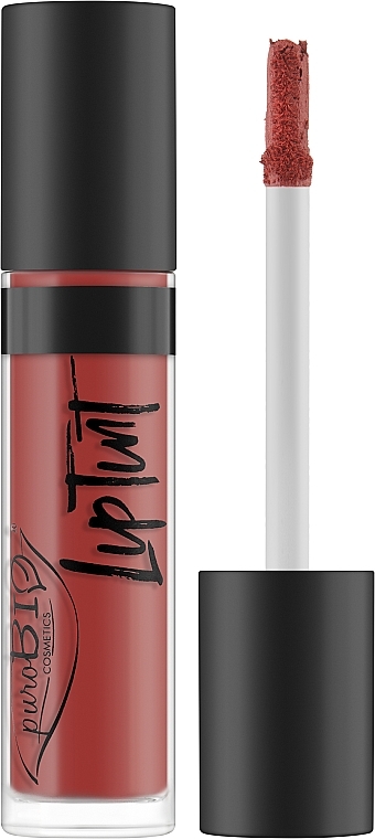 Langanhaltende Lippentinte mit mattem Finish - PuroBio Cosmetics LipTint — Bild N1