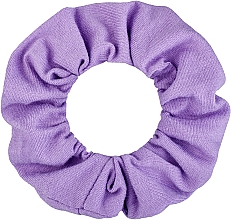 Scrunchie-Haargummi lila Knit Classic - MAKEUP Hair Accessories — Bild N2