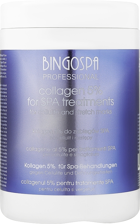 Körpergel mit 5% Kollagen gegen Dehnungsstreifen und Cellulite - BingoSpa Collagen Wraps For Cellulite And Stretch Marks — Foto N1