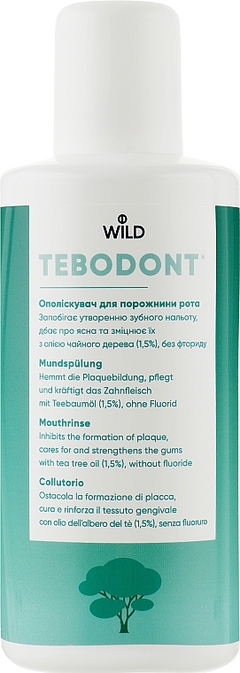 Mundspülung mit Teebaumöl - Dr Wild Tebodont — Foto N2