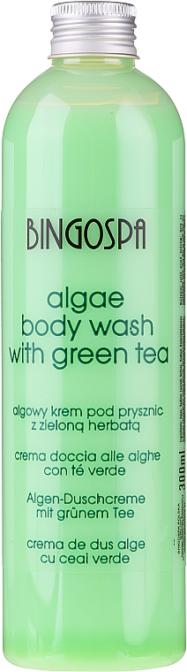 Körperpflegeset - BingoSpa (Algen-Duschcreme mit Vanille-Duft 300ml + Algen-Duschcreme mit grünem Tee 300ml) — Bild N4