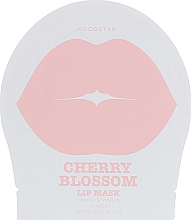 Düfte, Parfümerie und Kosmetik Hydrogel Lippenpatches mit Kirschblütenextrakt - Kocostar Cherry Blossom Lip Mask