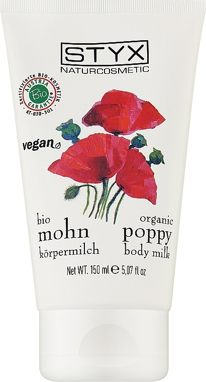 Körpermilch mit Mohn - Styx Naturcosmetic Mohn Poppy Body Milk — Bild N1