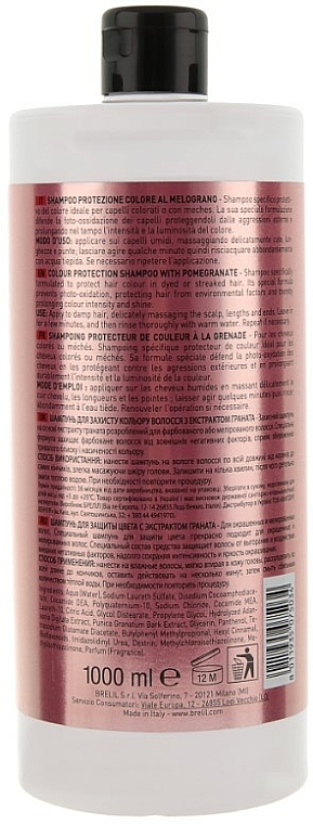 Farbschützendes Shampoo mit Granatapfelextrakt - Brelil Professional Numero Colour Protection Shampoo — Bild N4