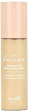 Düfte, Parfümerie und Kosmetik Gesichtsspray mit Glow-Effekt - Barry M Heatwave Illuminating Prep & Finish Spray	