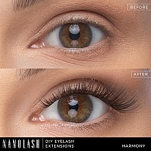 Künstliche Wimpern - Nanolash Diy Eyelash Extensions Harmony — Bild N14