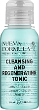 Düfte, Parfümerie und Kosmetik Reinigendes und regenerierendes Tonikum mit AHA- und BHA-Säuren mit Vitamin C, B-5 und Allantoin - Nueva Formula