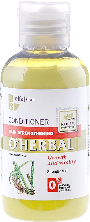 Stärkender Conditioner mit Kalmuswurzelextrakt - O'Herbal