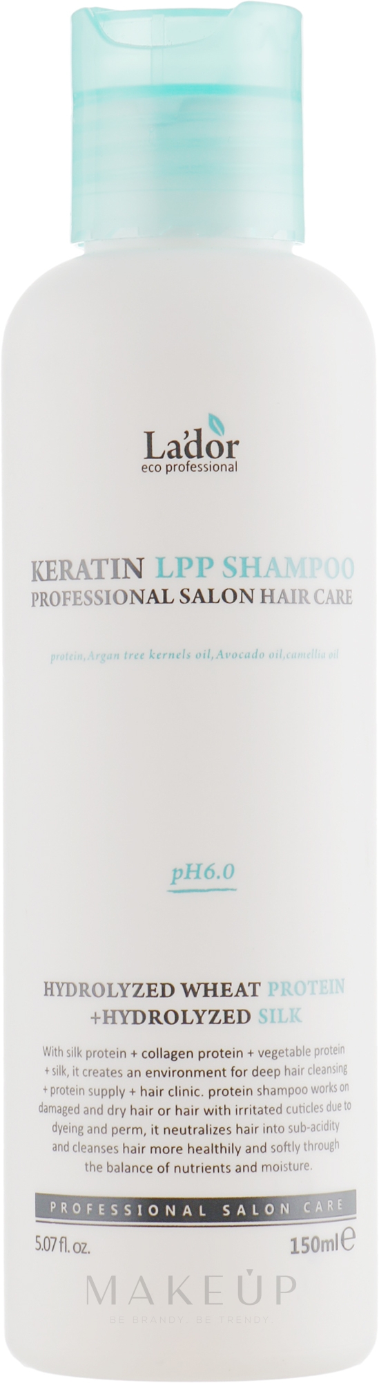 Keratinshampoo ohne Sulfat - La'dor Keratin LPP Shampoo — Bild 150 ml