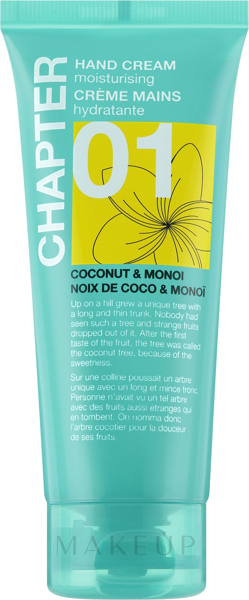 Feuchtigkeitsspendende Handcreme mit Kokos und Monoi - Chapter 01 Coconut & Monoi Hand Cream — Bild 100 ml