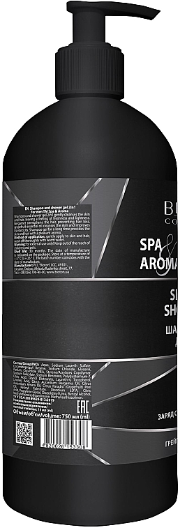 2in1 Herrenshampoo-Duschgel - Bioton Cosmetics Spa & Aroma Men Shampoo Shower Gel — Bild N2