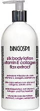 Düfte, Parfümerie und Kosmetik Seidenmilch für den Körper mit Flachs, Vitamin E und Kollagen - BingoSpa Silk Body Milk