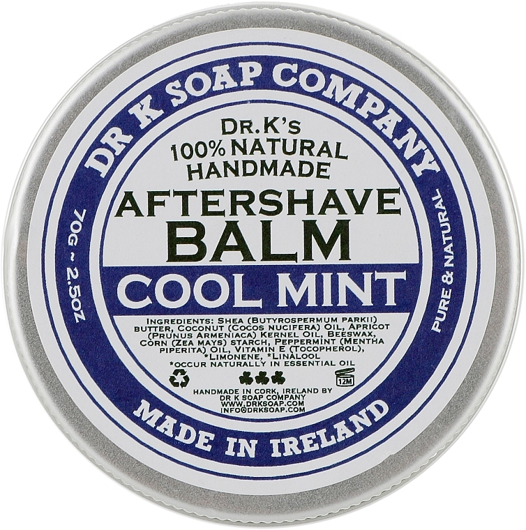 After Shave Balsam Frische Minze - Dr K Soap Company Aftershave Balm Cool Mint — Bild N2