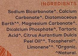 Aufhellendes natürliches Zahnpulver mit Orangengeschmack - Georganics Red Mandarin Natural Toothpowder — Bild N4