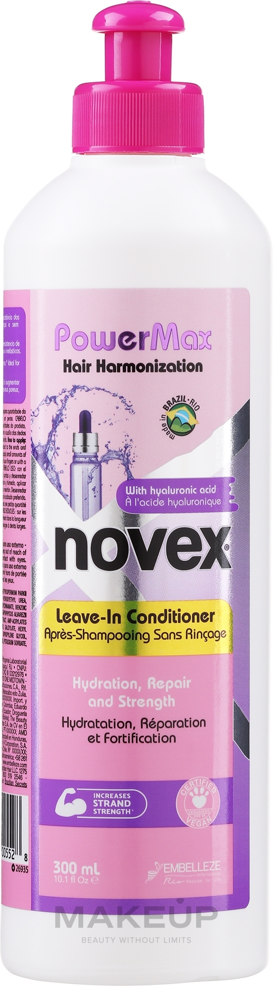 Haarspülung - Novex PowerMax Hair Harmonization Conditioner — Bild 300 ml