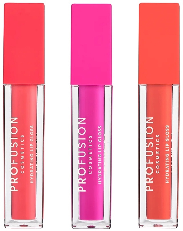 Set - Profusion Cosmetics Lip Trio Brights (Lipgloss 3x5ml)  — Bild N2