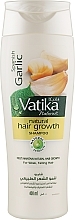 Shampoo gegen Haarausfall mit Knoblauch für schwaches Haar - Dabur Vatika Garlic Shampoo Repair and Restore — Bild N1