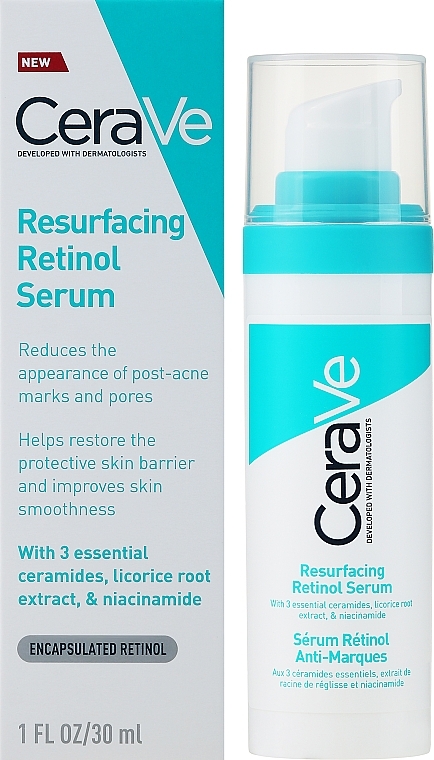 Gesichtsserum mit Retinol - CeraVe Resurfacing Retinol Serum — Bild N3