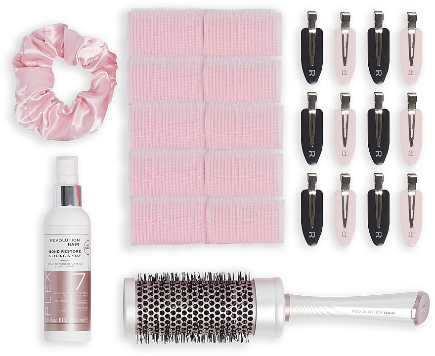 Haarset - Makeup Revolution Hair Plex Heat Protect Blowout Gift Set — Bild N2
