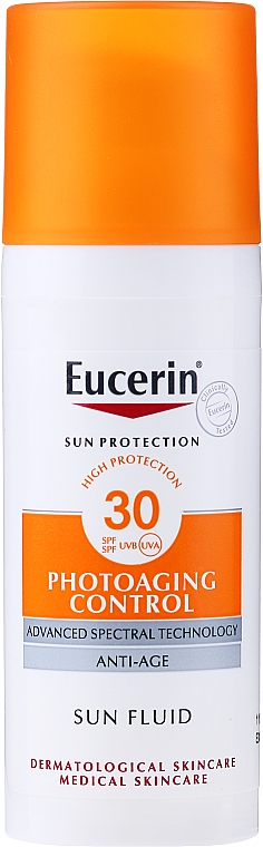 Anti-Aging Sonnenschutzfluid für das Gesicht SPF 30 - Eucerin Sun Protection Photoaging Control Sun Fluid SPF 30 — Bild N1