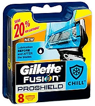 Ersatzklingen 8 St. - Gillette Fusion ProShield Chill — Bild N1