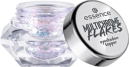 Düfte, Parfümerie und Kosmetik Leuchtender Lidschatten - Essence Multichrome Flakes Eyeshadow Topper