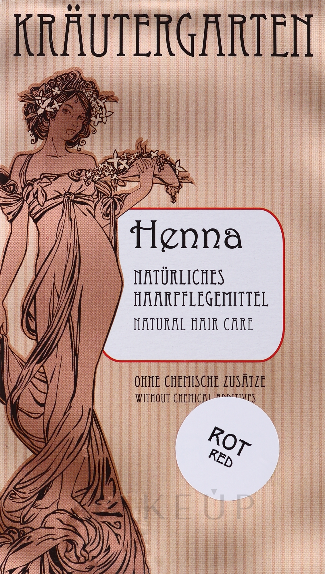 Rotes Hennapulver in Triple A Qualität - Styx Naturcosmetic Henna Pulver Rot — Bild 80 g