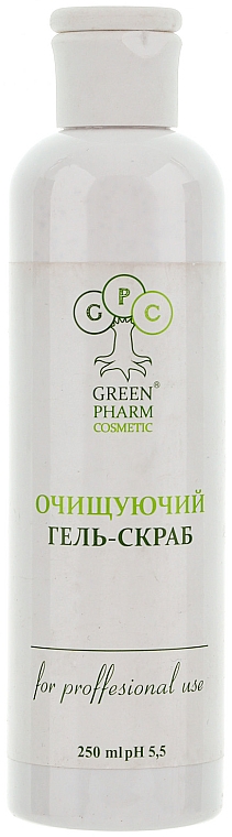Gesichtsreinigungsgel-Peeling - Green Pharm Cosmetic  — Bild N1