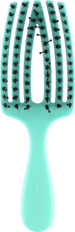 Haarbürste - Olivia Garden Finger Brush Care Mini Kids Mint  — Bild N3
