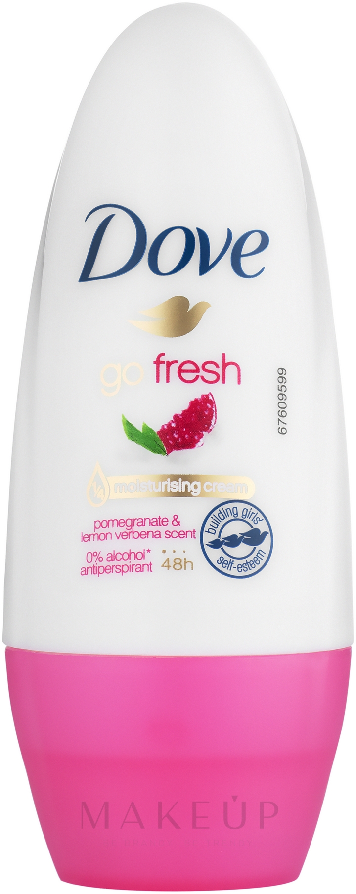 Deo Roll-on Antitranspirant mit Granatapfelduft - Dove Advanced Care Go Fresh Pomegranate Antiperspirant Deodorant Roll-On — Bild 50 ml