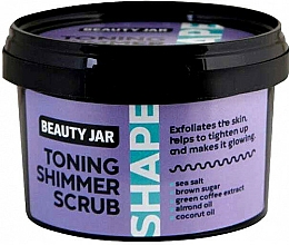Tonisierendes Körperpeeling mit Glitzer - Beauty Jar Toning Shimmer Scrub — Bild N1