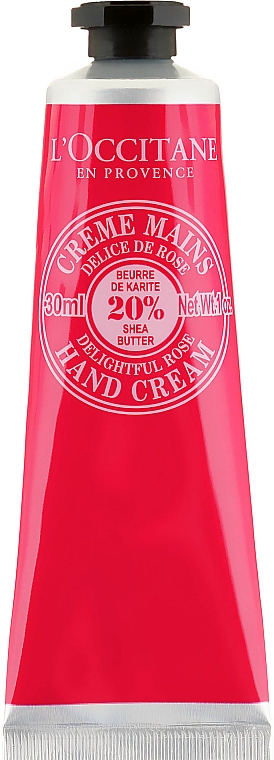 Hand- und Nagelcreme - L'Occitane Roses et Reines Hand & Nail Cream — Bild N1