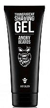 Düfte, Parfümerie und Kosmetik Transparentes und nicht schäumendes Rasiergel - Angry Beards Transparent Shaving Gel Jack Saloon