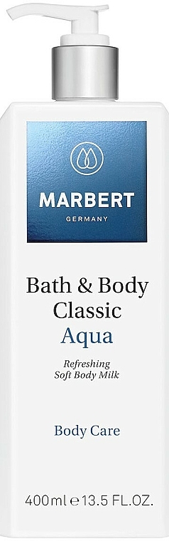 Erfrischende Körpermilch - Marbert Bath & Body Classic Aqua Soft Body Milk — Bild N1
