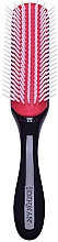 Haarbürste D3 schwarz mit rosa - Denman Medium 7 Row Styling Brush — Bild N1