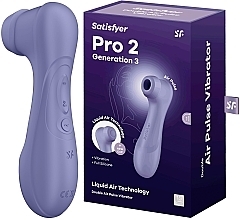 Düfte, Parfümerie und Kosmetik Vakuum-Klitoris-Stimulator 3 Generation lila - Satisfyer Pro 2 Generation 3 With Liquid Air Technology
