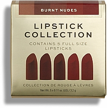 Lippenstift 5 St. - Revolution Pro Lipstick Collection Burnt Nudes — Bild N2