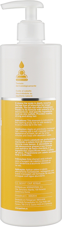 Shampoo für fettiges Haar - Interapothek Shampu Cabello Graso — Bild N2