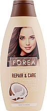 Düfte, Parfümerie und Kosmetik Shampoo mit natürlichem Kokosnussöl - Forea Repair & Care Shampoo