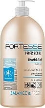 Haarspülung mit Spender - Fortesse Professional Balance & Fresh Balm — Bild N2