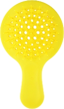 Düfte, Parfümerie und Kosmetik Haarbürste gelb - Janeke Superbrush Mini Silicon Line